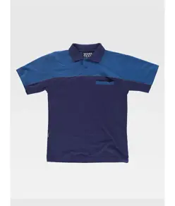 Polo manica corta tecnica con taschino Workteam