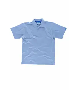 Polo manica corta tessuto antibatterico Workteam