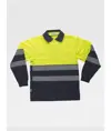 Polo manica lunga alta visibilita classe 1 Workteam