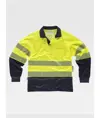 Polo manica lunga alta visibilita classe 2 Workteam