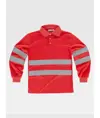 Polo manica lunga alta visibilita classe 2 Workteam