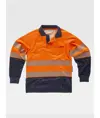 Polo manica lunga alta visibilita classe 2 Workteam
