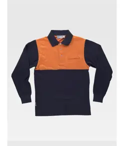 Polo manica lunga alta visibilita Workteam