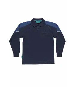 Polo manica lunga tecnica Workteam