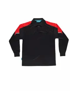 Polo manica lunga tecnica Workteam