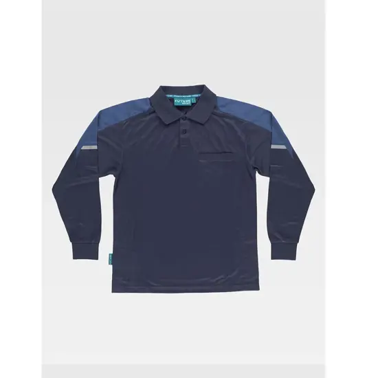 Polo manica lunga tecnica Workteam