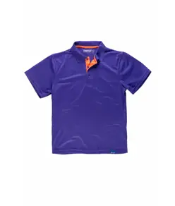 Polo unisex manica corta sport Workteam
