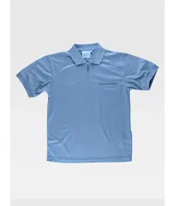 Polo unisex manica corta sport Workteam