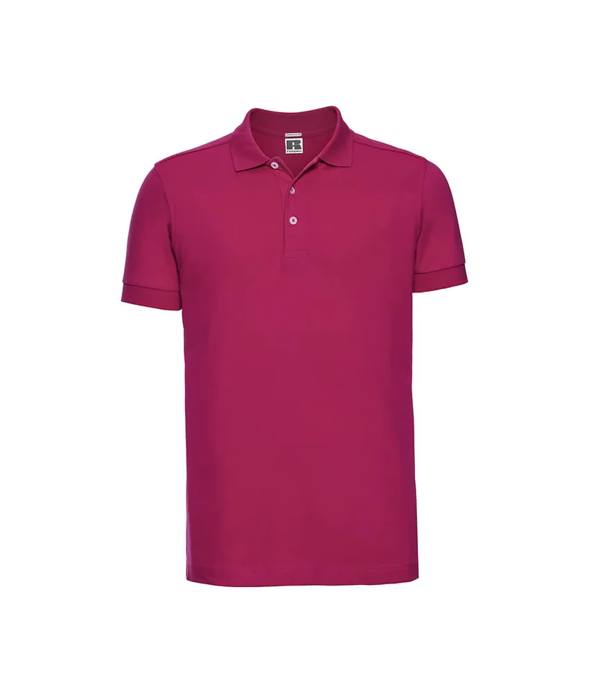POLO UOMO MANICA CORTA STRETCH Russell
