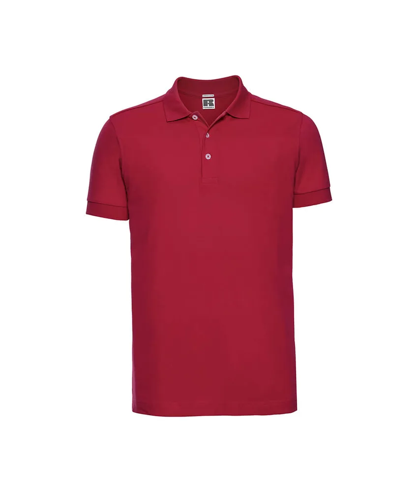 POLO UOMO MANICA CORTA STRETCH Russell