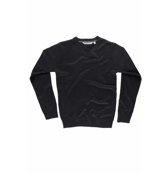 Pullover unisex collo a V Workteam