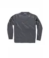 Pullover unisex girocollo rinforzi in twil Workteam