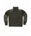 Pullover unisex zip intera rinforzi in twill Workteam