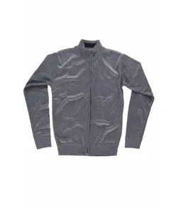 Pullover unisex zip intera Workteam