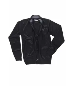 Pullover unisex zip intera Workteam