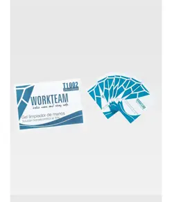Salvietta idroalcolica monouso conf. 25PZ Workteam