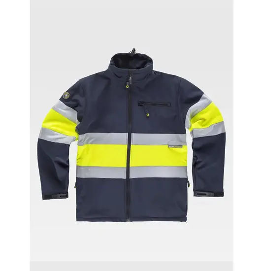 Softshell alta visibilita classe 1 Workteam
