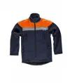 Softshell alta visiilita e bande rifrangenti Workteam