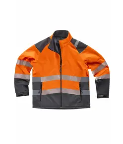 Softshell bande rifrangenti discontinue Workteam