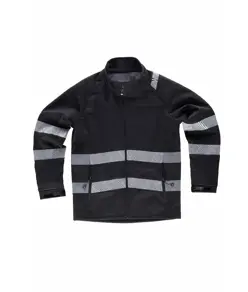Softshell bande rifrangenti discontinue Workteam