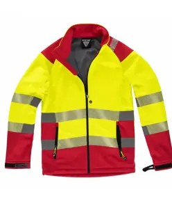 Softshell bande rifrangenti discontinue Workteam