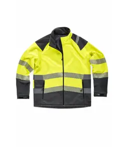 Softshell bande rifrangenti discontinue Workteam