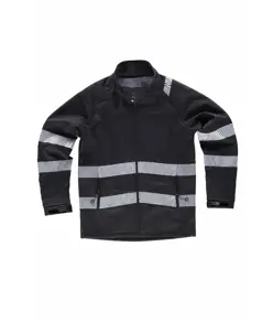 Softshell bande rifrangenti discontinue Workteam
