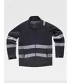 Softshell bande rifrangenti discontinue Workteam