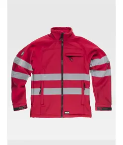 SOFTSHELL BANDE RIFRANGENTI Workteam