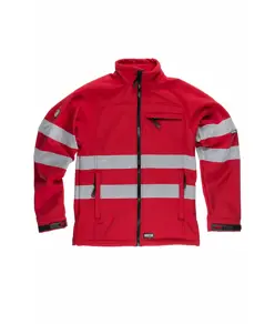 Softshell bande rifrangenti Workteam