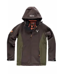 Softshell con cappuccio - caccia Workteam