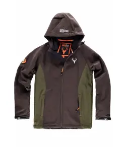 Softshell con cappuccio - caccia Workteam