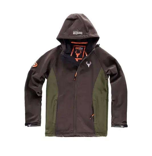 Softshell con cappuccio - caccia Workteam