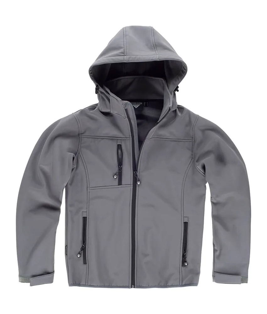 SOFTSHELL CON CAPPUCCIO STACCABILE Workteam