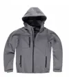 Softshell con cappuccio staccabile Workteam