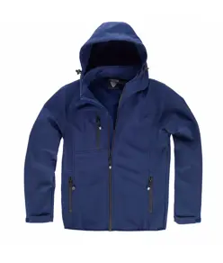 Softshell con cappuccio staccabile Workteam
