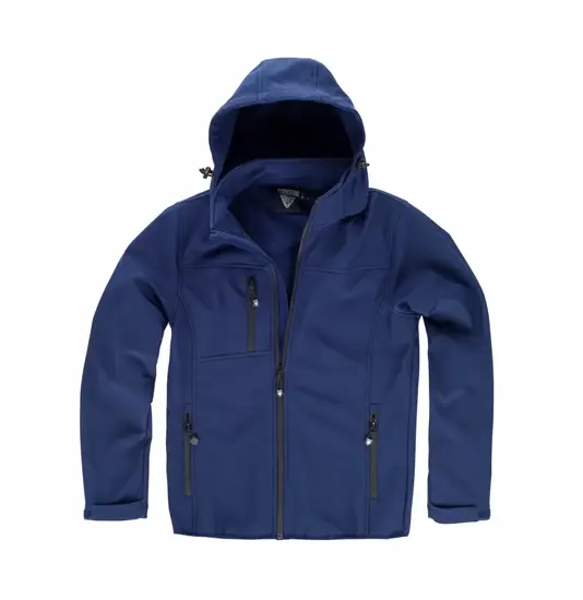Softshell con cappuccio staccabile Workteam