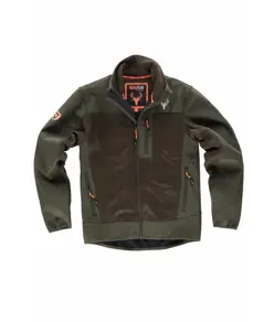 Softshell con inserti tessuto canete - caccia Workteam