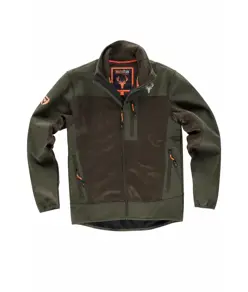 Softshell con inserti tessuto canete - caccia Workteam