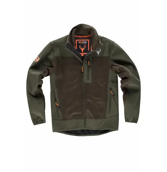 Softshell con inserti tessuto canete - caccia Workteam