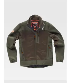 Softshell con inserti tessuto canete - caccia Workteam