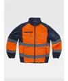 Softshell con sezioni imbottite alta visibilita classe 1 Workteam