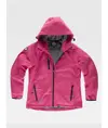 Softshell donna con cappuccio e zip intera Workteam