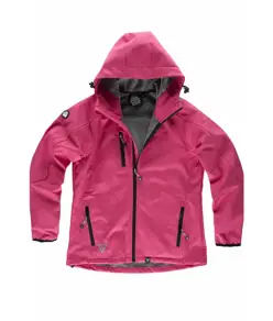 Softshell donna con cappuccio e zip intera Workteam