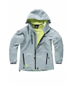 Softshell donna con cappuccio e zip intera Workteam