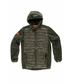 Softshell imbottito camouflage - caccia Workteam