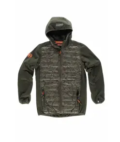 Softshell imbottito camouflage - caccia Workteam