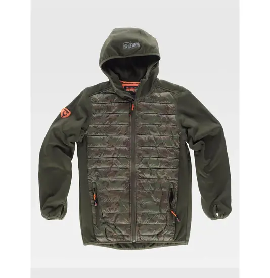 Softshell imbottito camouflage - caccia Workteam