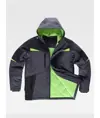 Softshell imbottito con cappucio Workteam