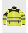 Softshell tessuto ripstop alta visibilita classe 2 bande rifrangenti Workteam